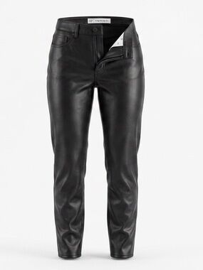 GAP vintage slim high rise vegan leather pants
